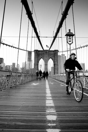 Pont de Brooklyn, New York, Janvier 2010