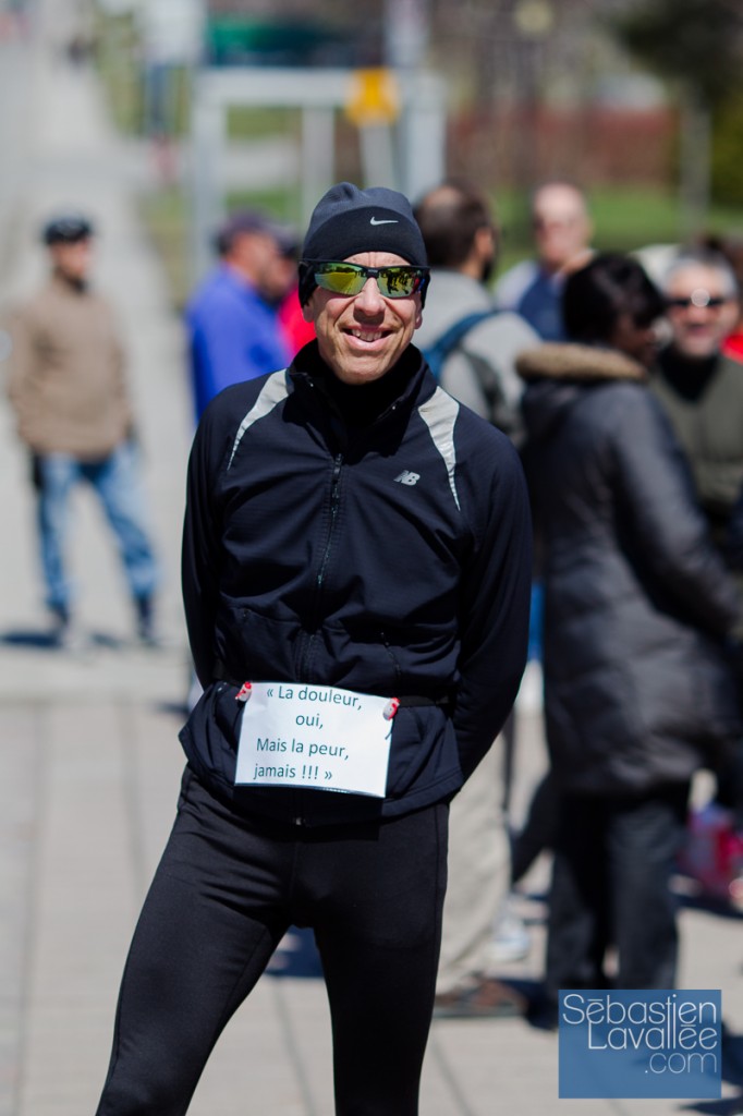 Course commémorative des attentats du marathon de Boston. Gatineau, 21 avril 2013. (© Sébastien Lavallée)