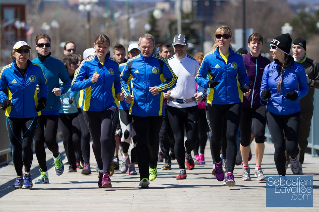 Course commémorative des attentats du marathon de Boston. Gatineau, 21 avril 2013. (© Sébastien Lavallée)