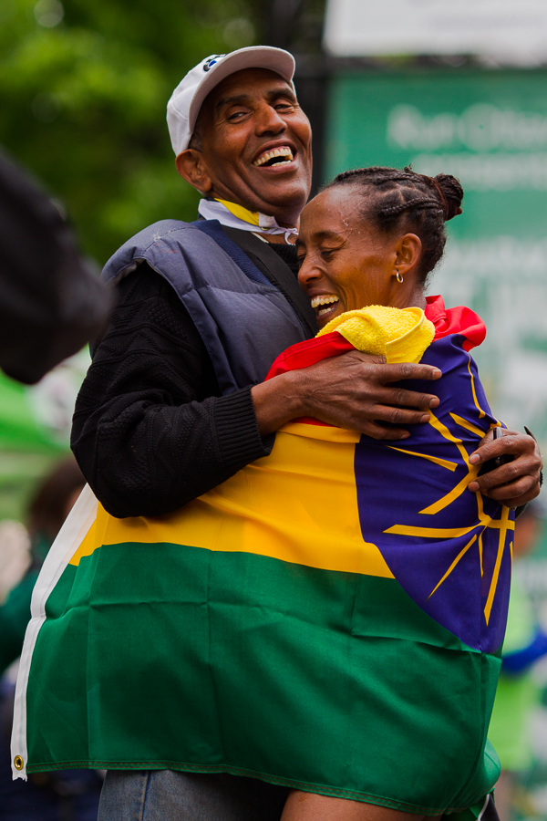 OTTAWA (26 mai 2013) - Yeshi Esayias (Éthiopie), première position chez les femmes au 42km.